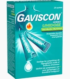Gaviscon Advance Mint – 60 Chewable Tablets